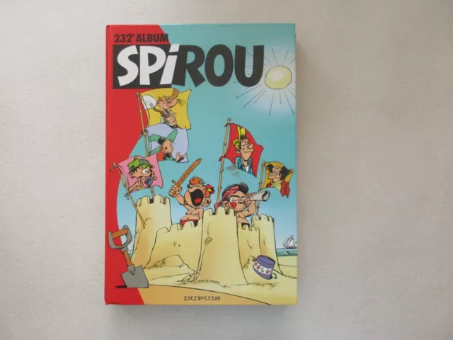 Journal De Spirou Album Recueil N°232 Be/Tbe