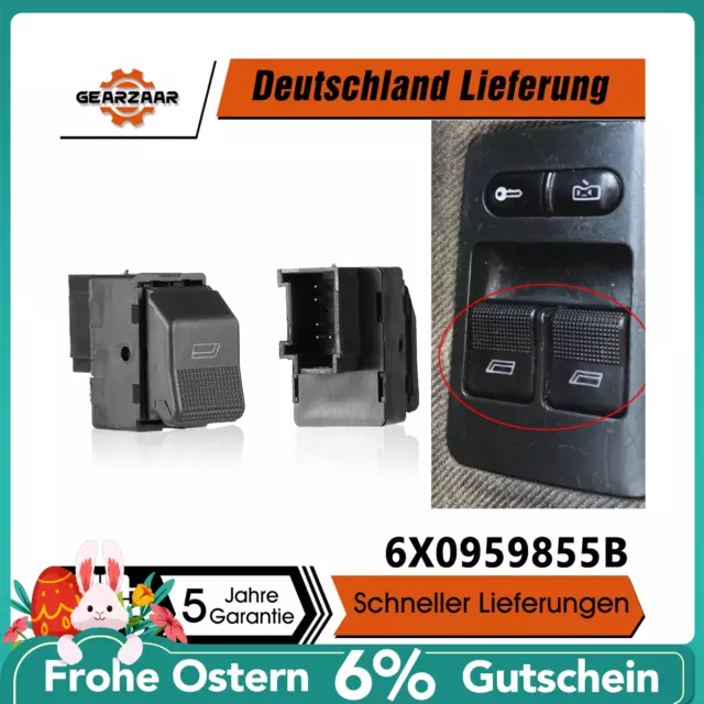 Fensterheberschalter Schalter Set Für VW Polo 6N2 X0959855B Passat