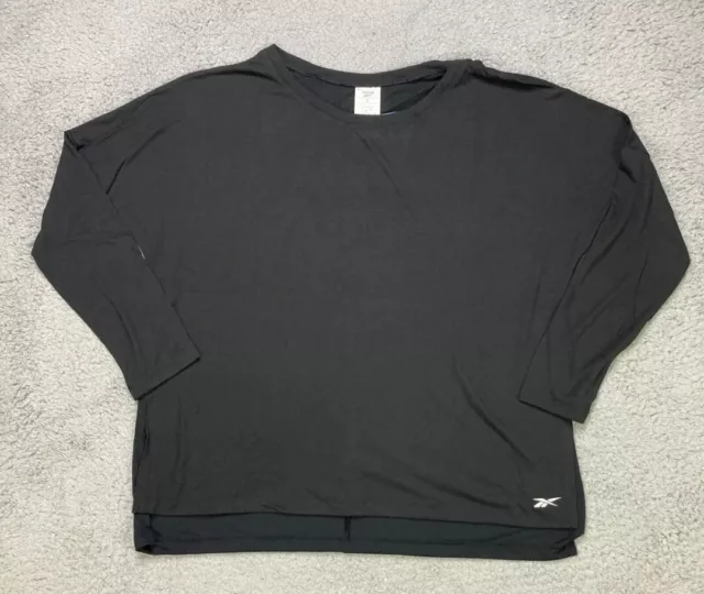 Reebok girls cold weather cheap compression crewneck long sleeve shirt