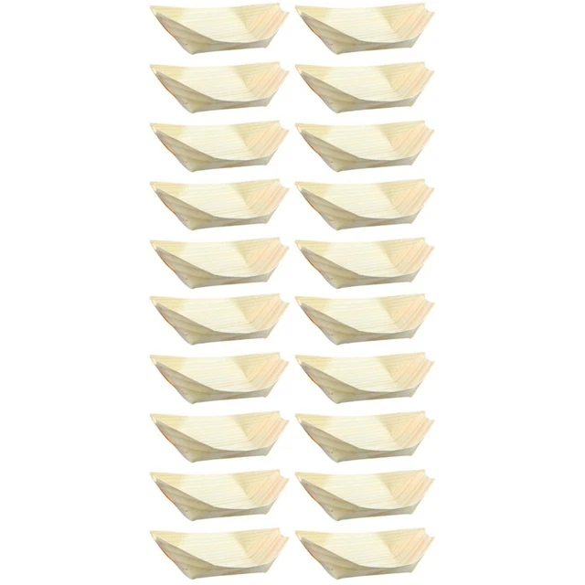 Vassoio posate per posate in legno monouso per sushi