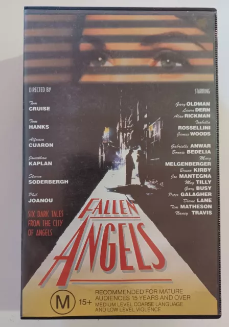 Fallen Angels Season One VHS Duel Cassette VGC Tom Cruise, Gary Busey Free Post