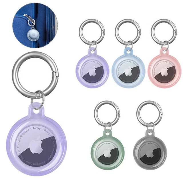 Loop Holder Shell Skin Silicone Case Pet Collar Protective Case ForApple AirTag~