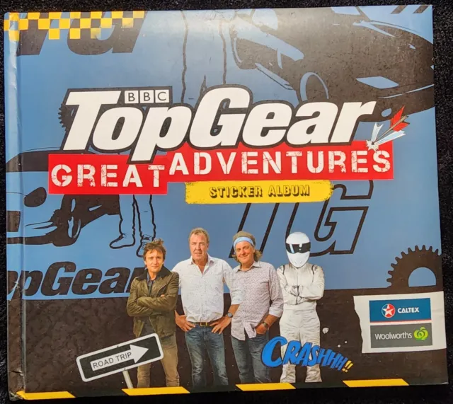 Top Gear Woolworths Sticker Book Album