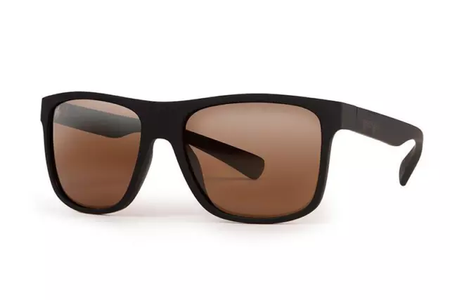 Fox Rage Matt Black Sunglasses Brown Lense / Fishing Polarised Sun Glasses