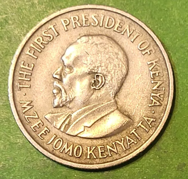 1974 Kenya 50 Cents Free Shipping