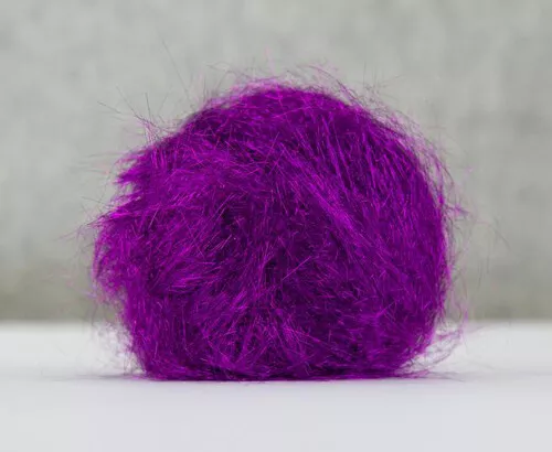 10g Angelina Fibre Fuchsia Purple Non Heat Bondable Craft Fusible Felting Dreads