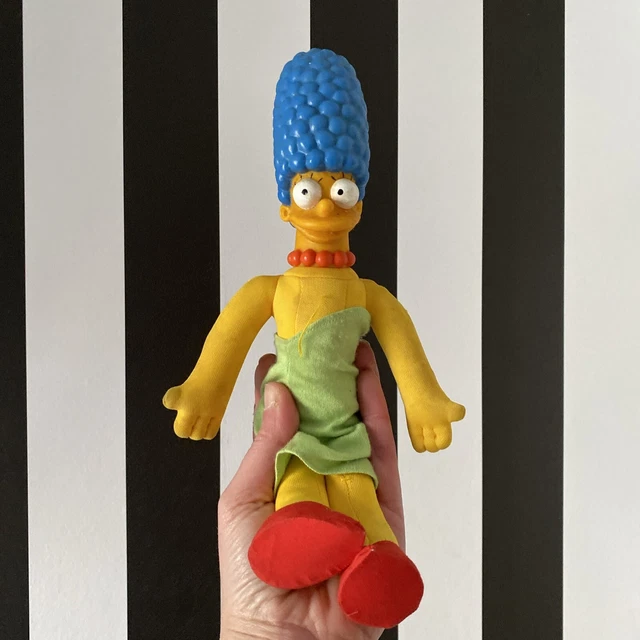 VINTAGE MARGE SIMPSON Soft Bodied Doll 1990s Retro Toy The Simpsons 