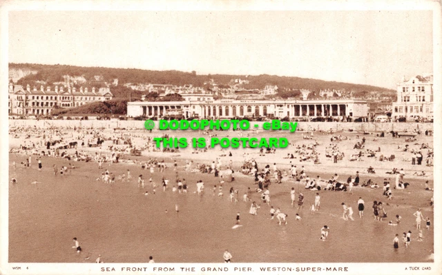 R504761 Weston Super Mare. Sea Front from the Grand Pier. Tuck