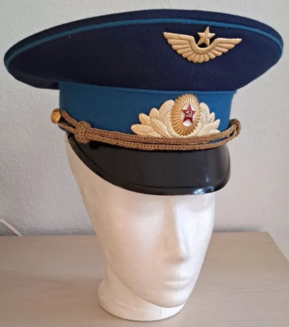 Schirmmütze Sowjet Offizier Checkpoint Charlie, Gr.54, gebraucht