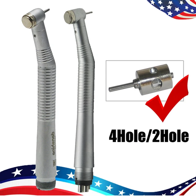 Denshine Standard Torque Push button Dental Fast High Speed Handpiece 2/4Hole CE