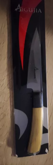 DRAGON RIOT Couteau Viking Forgé Pro Couteau Cuisine Japonais avec