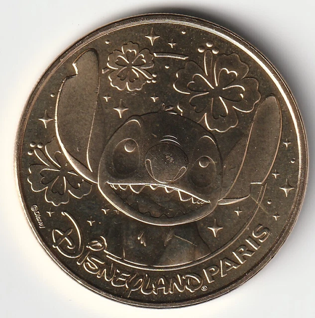 A 2024 TOKEN Medaille Monnaie De Paris 77 N°55 Disneyland Paris Stich 2024 EUR 4,50