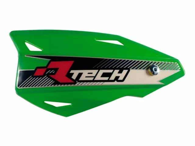 protège-mains universels moto cross enduro Vertigo guidon 22 mm 28 mm vert