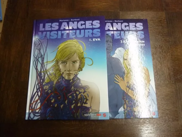 Les Anges Visiteurs Lot T1 Eo Et T2 Eo - Murzeau Et Barboni - Editions Sandawe