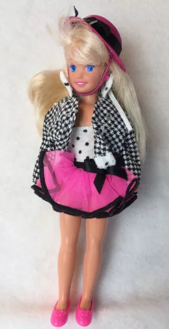 1992 Party N Play Stacie Sister Of Barbie Doll W/ Outfit, Hat & Shoes Mattel