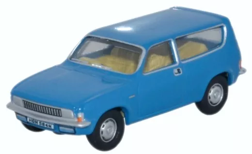 Oxford 76ALL004 Austin Allegro Estate 3 Door Blue 1/76 Scale 00 Gauge - T48 Post