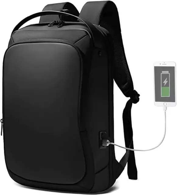 HEROIC KNIGHT Travel Laptop Backpack 15.6 Inch Laptop Rucksack Bag with USB Work