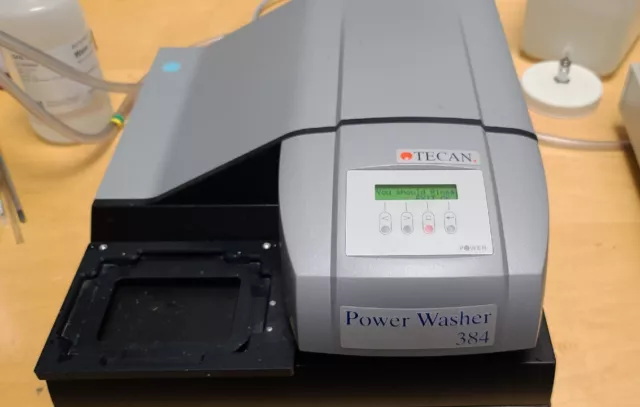 Tecan Power Washer 384 Microplate Washer PW384 Tested and Works great