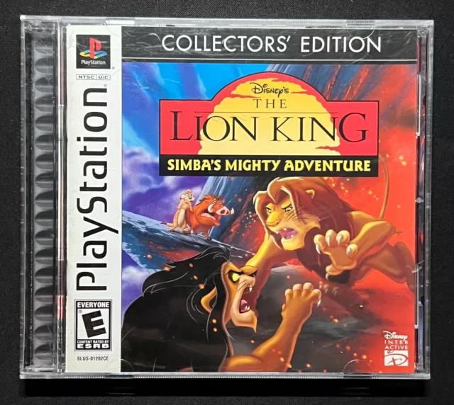 THE LION KING: Simba's Mighty Adventure Sony Playstation 1 PS1 Complete ...
