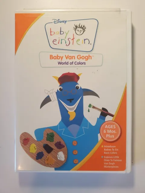 Baby Einstein Baby Van Gogh World of Colors DVD 2007 Disney