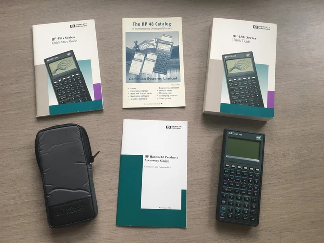 Calculatrice Graphique HP 48GX – Avec Accessoires, état Fonctionnel