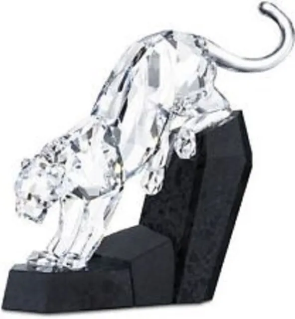 Swarovski Soulmates Panther Clear  5155678  Boxed Retired Rare