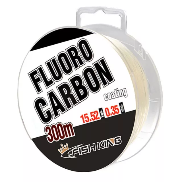 FLUOROCARBON FISHING LINE 300m Monofilament Nylon Fluro Carbon