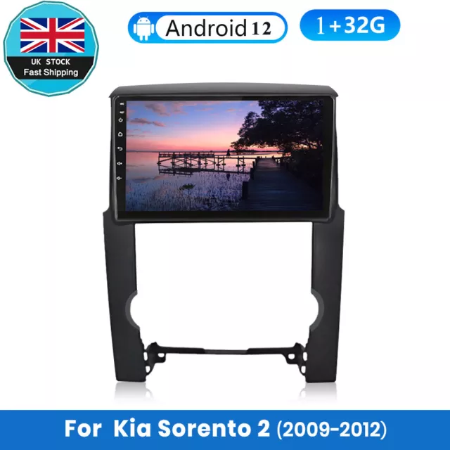 32G Android 12 Car Stereo Radio GPS SAT NAV For Kia Sorento 2 2009-2012 WIFI DAB