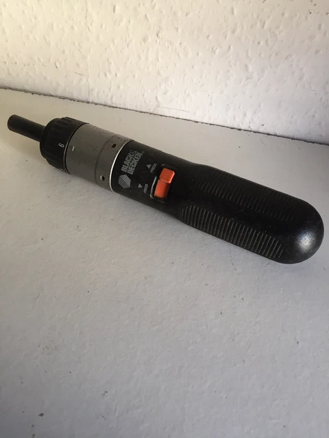 BLACK AND DECKER Cordless Screwdriver 9019 Not Tested