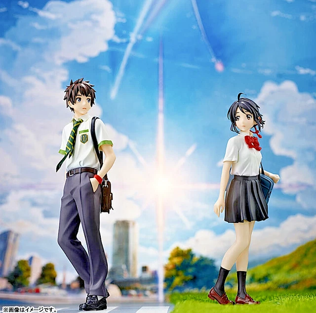 Figurine Your Name - Tachibana Taki & Yamizu Mitsuha - PVC 22 Cm - NEUVE