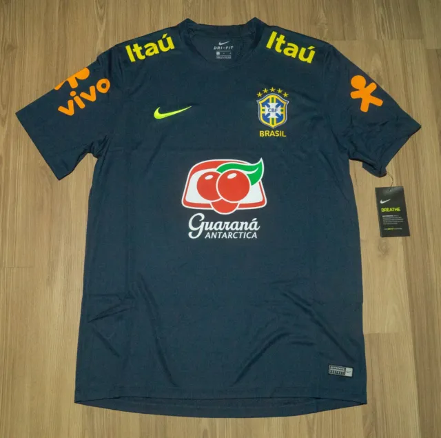BRAZIL 2022/23 BLUE Player issue Training top shirt size M £130.80 -  PicClick UK