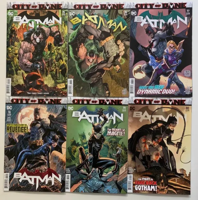 Batman #75 to #85 City of Bane All 11 parts (DC 2019) VF & NM comics