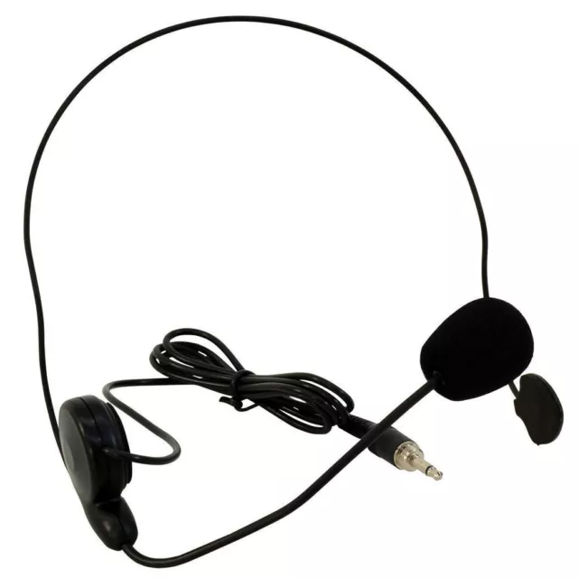 OMNITRONIC HS-215 Headset Kopfbügel Mikrofon für Taschensender 3,5 mm Klinke
