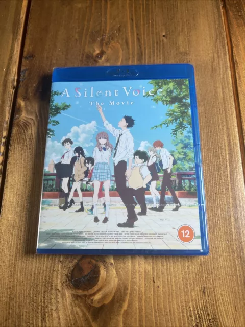 A Silent Voice Movie Blu Ray A SILENT VOICE Blu Ray UK B NEW SEALED Taichi Ishidate Naoko Yamada