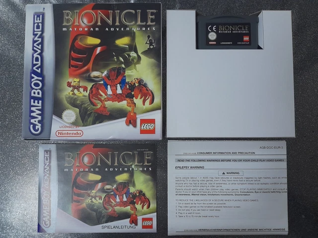 Jeu Bionicle Sur Game Boy Advance / Nintendo DS - Version EUR - Très Bon état