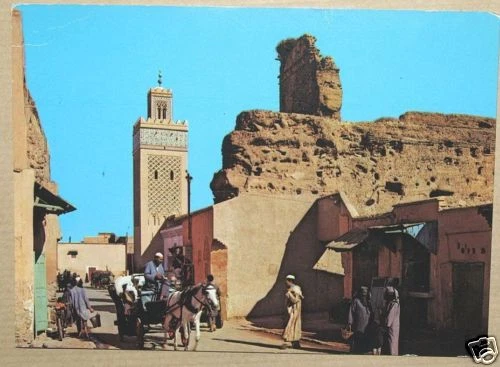 Maroc - Marrakech - Mosquee Moulay Lyazid - 1981