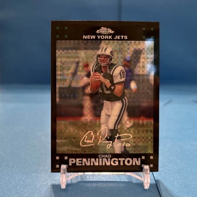 2007 Topps Chrome Xfractor #TC7 Chad Pennington New York Jets