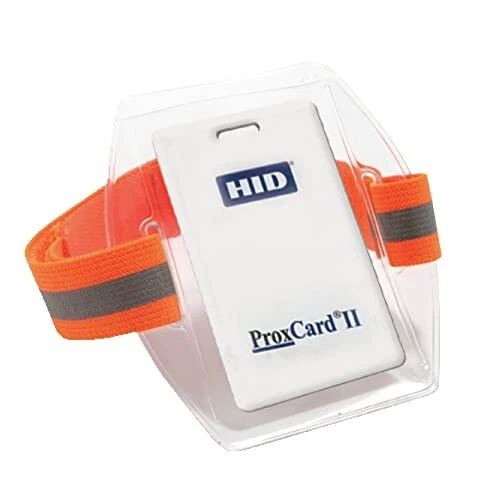 19951 Squids 3386HV High Visibility Arm Band ID/Badge Holder