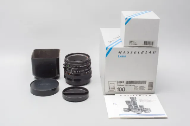 Hasselblad Carl Zeiss Planar CF 100mm f/3.5 F3.5 T* Lens for V Series Camera