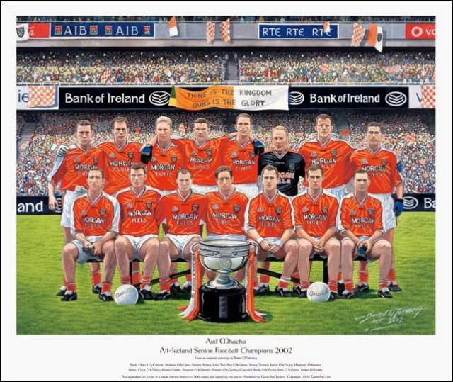 Armagh All-Ireland Champions 2002: Limited Edition Print by Brian O'Flaherty