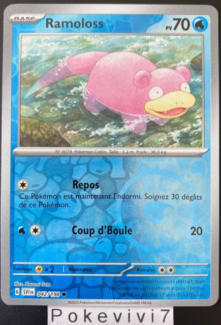 Pokemon Card RABOLOSS 042/198 REVERSE EV1 Scarlet & Purple SV1 FR NEW