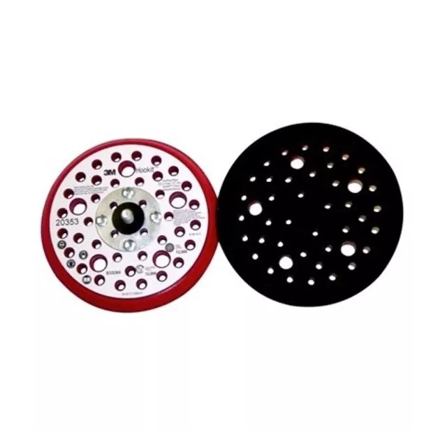 3M 28729 6" inch 152mm Hookit Clean Sanding Low Profile Disc Pad