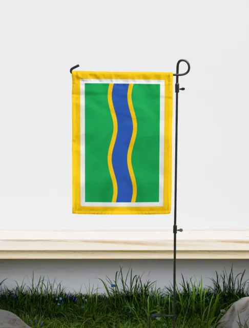Andorra La Vella Vertical Garden Flag | Size 12x18" Double Sided | Made in EU