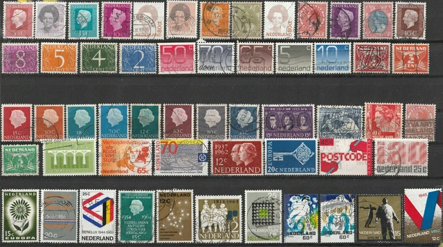 Niederlande Lot mit Marken aus Nederland Netherlands Pays-Bas Países Bajos 2145