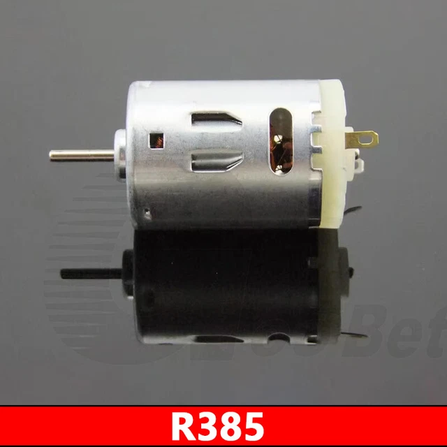 R385 Micro Electric Motor Brushed DC 5V - 12V 7000RPM Strong Magnetic High Speed