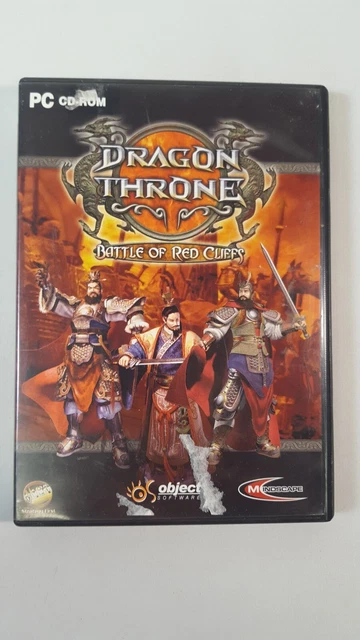 Jeu PC Dragon Throne - Occasion En Très Bon état - Complet Avec Boîte Et Notice