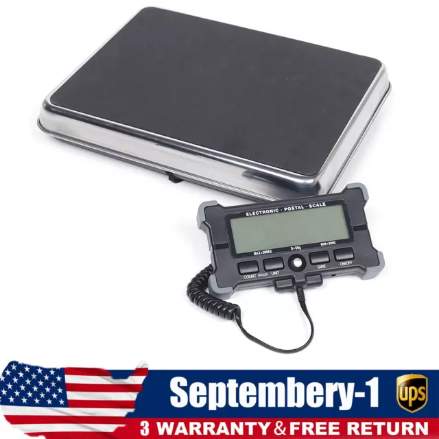 Smart Weigh ACE200 Heavy Duty Stainless Steel Postal Scale - 440lbs. for  sale online