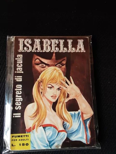 Fumetto erotico ISABELLA no Biancaneve n. 34 anno 1 editrice erregi anno 1968