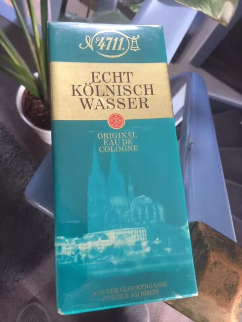 4711 Echt Kölnisch Wasser, Eau de Cologne DOPPELT, 200ml OVP, Vintage