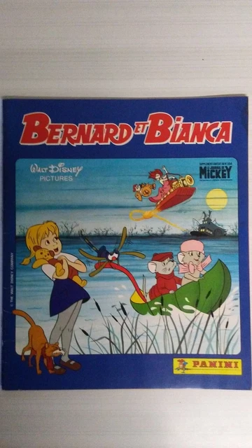 PANINI ALBUM BERNARD Et Bianca Walt Disney 1977 EUR 1,00 PicClick FR